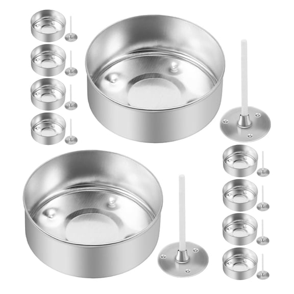 LOLIPPYY 300 Candle Containers for Mini Candle Jars Modern Aesthetic Home Decor and Craft Projects