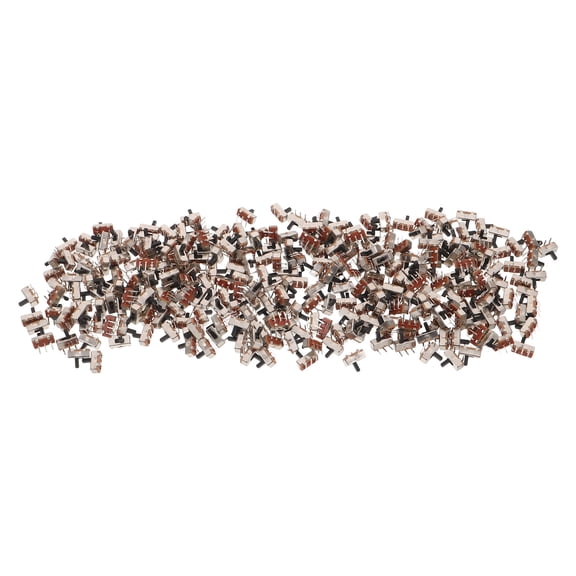 LOLIPPYY 300 Pieces Metal 2-Position Vertical Slide with 3 Pins for Electronics Projects and Repairs