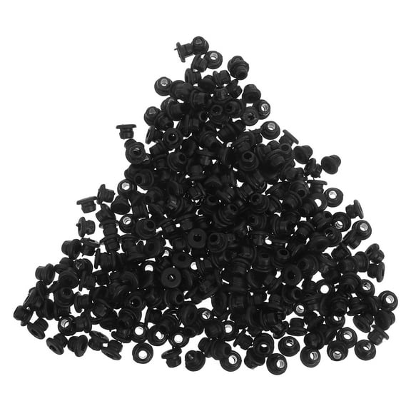 LOLIPPYY 300Pcs Pegboard Hook Locking Plugs Rubber Fixers for Secure Fit Home Organization