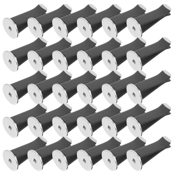 LOLIPPYY 30Pcs Conditioner Vent Clips Metal Black for Car Office Home Decorative Use