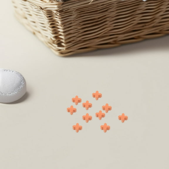 LOLIPPYY 30Pcs Dollhouse Accessories Dark Red Mini Brick for Model Construction Crafts