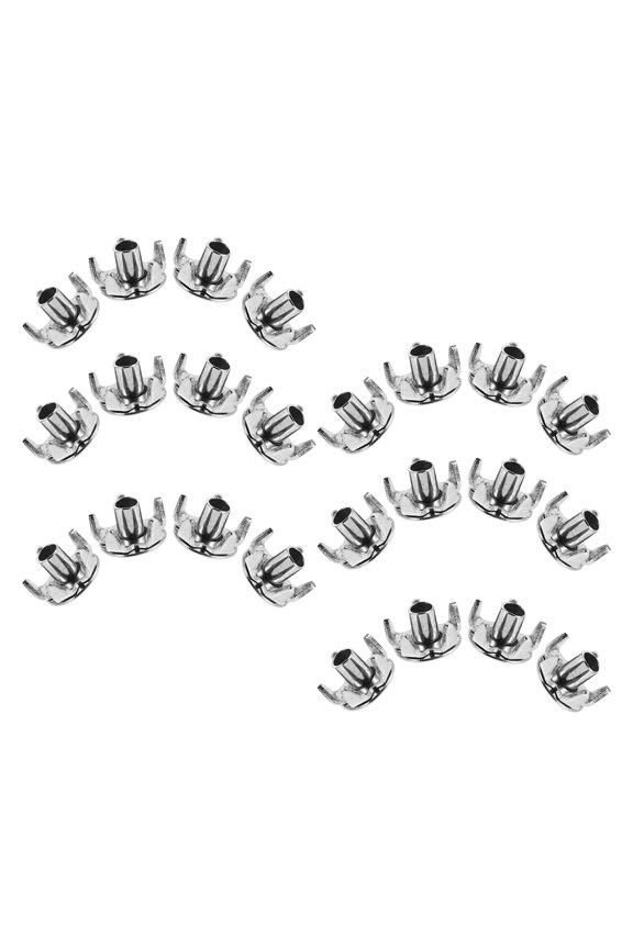 30Pcs Ice Snow Cleats Replacement Studs for Hiking Boots Metal Spikes Enhanced Grip Design