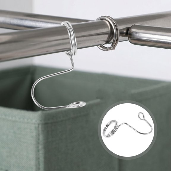 LOLIPPYY 30Pcs Multi Layer Metal Hanger Extension Hooks for Closet Space Maximizing and Clothes Hanging