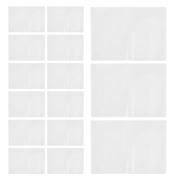 LOLIPPYY 30Pcs Portable Transparent Passport Cover Protector for Card Protection
