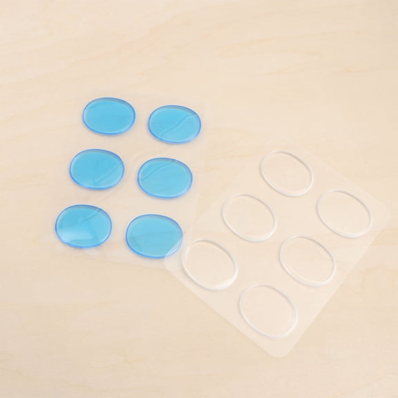 LOLIPPYY 30Pcs Self Adhesive Silicone Drum Silencers Sky Blue Drum Dampening Pads for Precise Sound Control