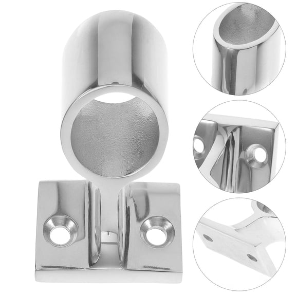 LOLIPPYY 316 Stainless Steel Boat Rail Fitting Handrail Bracket with Weather Resistant Finish