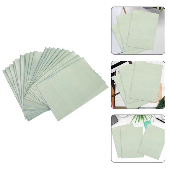 LOLIPPYY 32 Sheets of Cyanotype Paper Kit Light Green UV Sensitive Paper for DIY Crafts and Art Education