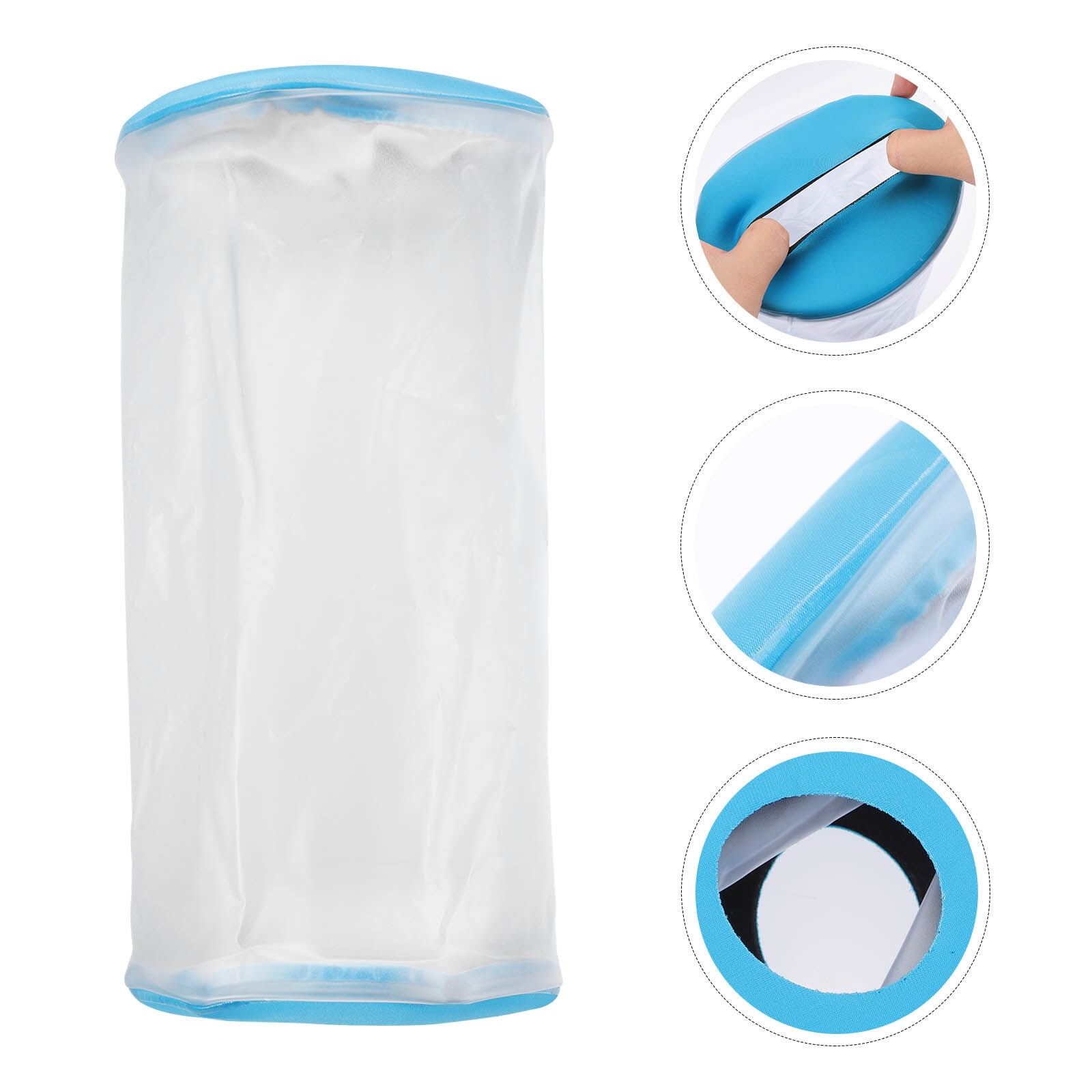 LOLIPPYY 35-Piece Upper Arm Sleeves Made of PVC to Keep Arms Dry and ...