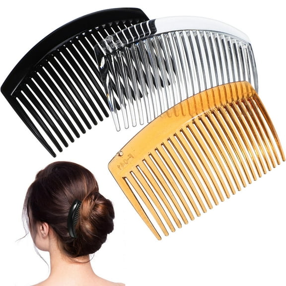 LOLIPPYY 36 Pcs Tortoiseshell Hair Styling Combs Hair Combs For Women Windy Days