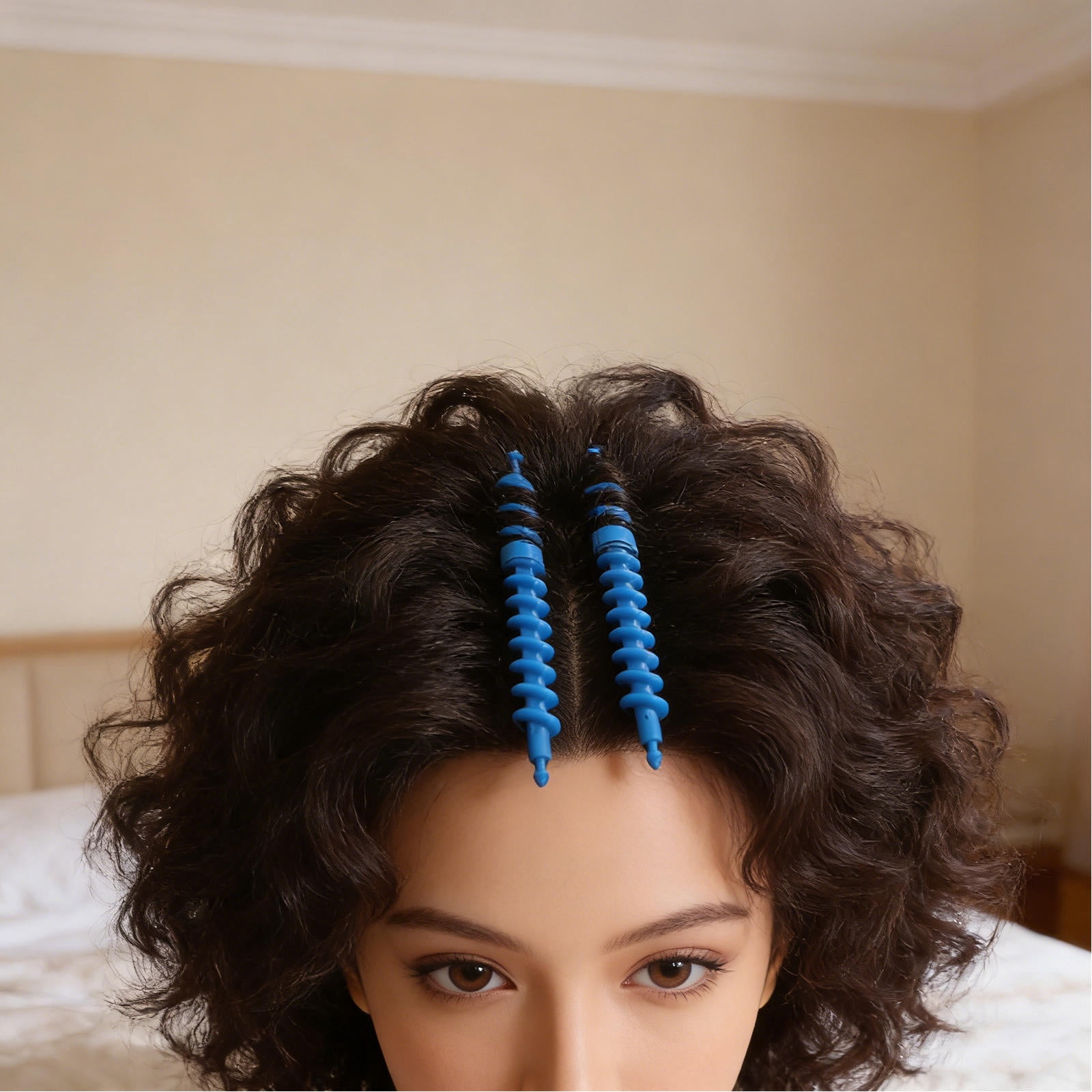 LOLIPPYY 36Pcs Assorted Color Spiral Perm Rods Plastic Hair Curlers for ...