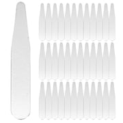 LOLIPPYY 36Pcs Mens Dress Shirt Collar Inserts Metal Collar Supports Rust Resistant Stays in Storage Box