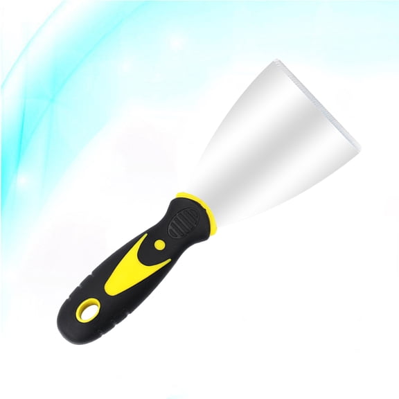 LOLIPPYY 3D Printer Spatula Stainless Steel Scraper with Rounded Edge for Safe Print Removal