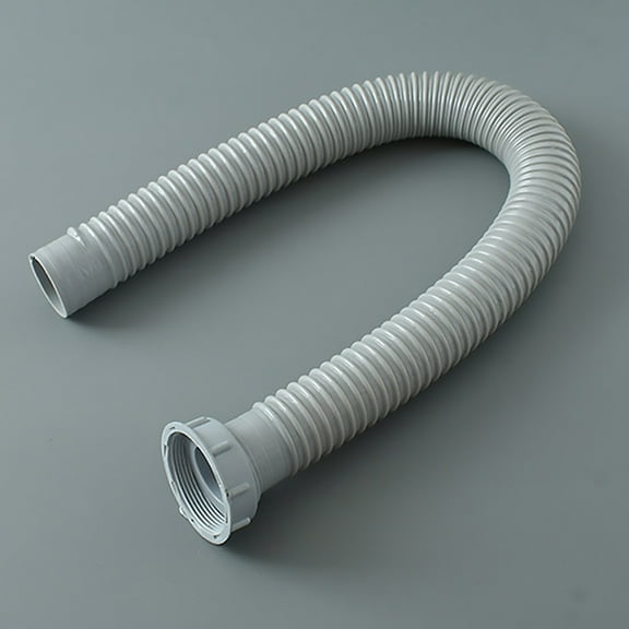 LOLIPPYY 3-Pack PVC Drain Pipes for Plumbing, Toilets, and Restaurants, 100cm Length Each