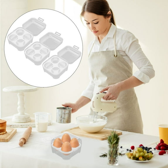 LOLIPPYY 3-Pack Clear Plastic Holder Box, Storage Container Ideal for Household Use