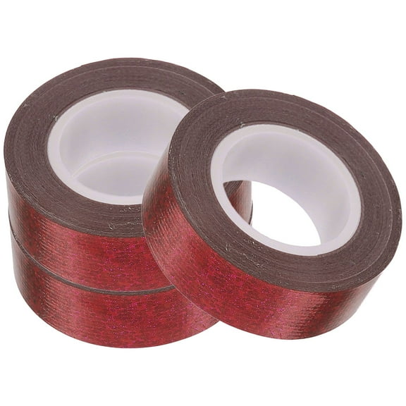 LOLIPPYY 3-Pack Heavy Duty Multi-Function Red Duct Tape Flashing Tape for Construction and General Use
