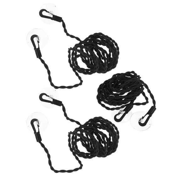 LOLIPPYY 3Pcs Adjustable Length Clothes Drying Rope Portable for Camping Hiking and Home Use