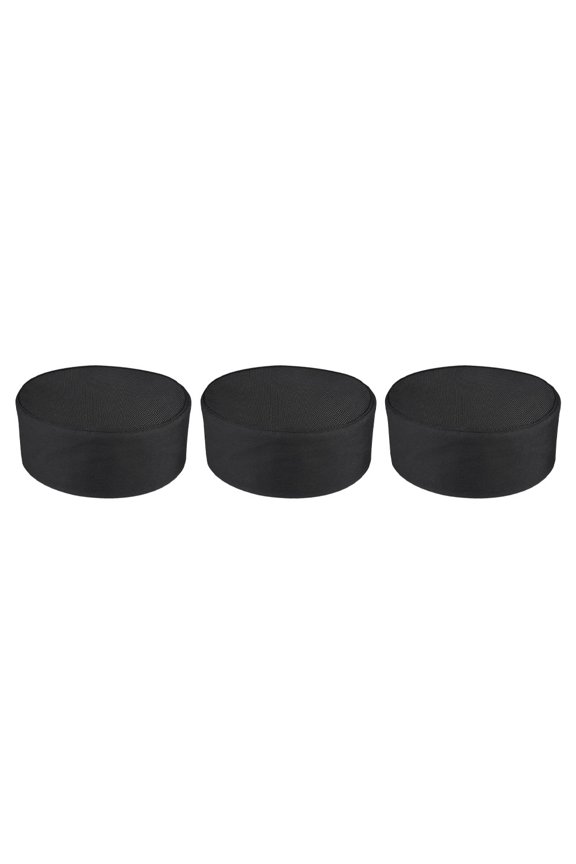 3Pcs Adjustable Mesh Chef Hats Cloth for Restaurant Use