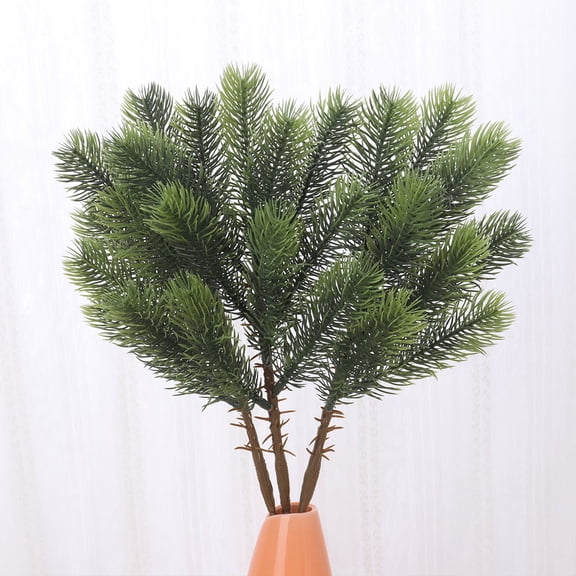 LOLIPPYY Set of 3 Artificial Green Leaves for Home Decor, Perfect for Study, Dining Table, and Gallery Decoration