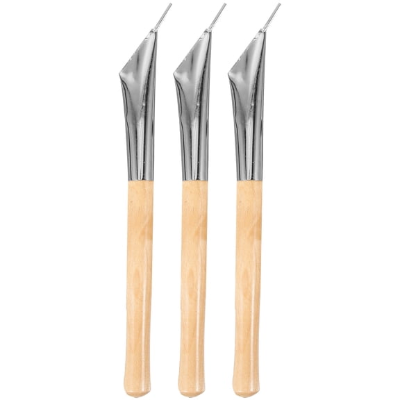 LOLIPPYY 3Pcs Batik Pen Tool for DIY Clay Sculpture Wax Printing and Pottery Artwork