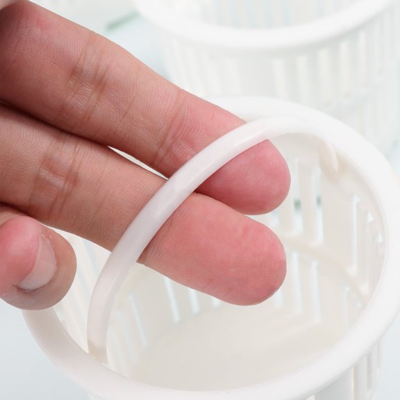 LOLIPPYY 3Pcs Beige Sink Strainer Mesh Universal Drain Cover Food Catcher Basket for Kitchen Sink Filter