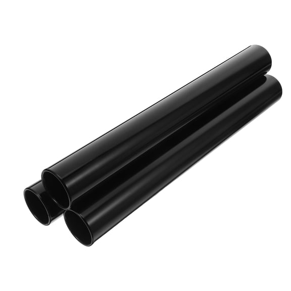 LOLIPPYY 3Pcs Black Aluminum Race Baton for Track Relay Events and Professional Athletic Competitions