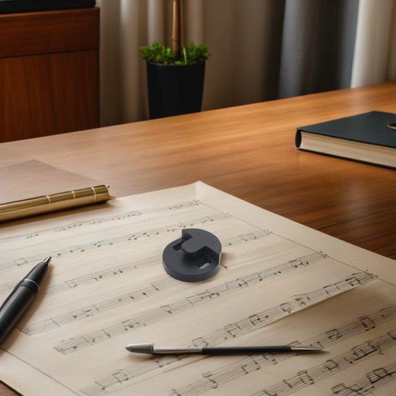 LOLIPPYY 3Pcs Black Rubber Cello Mute Round Silencer for Practice Noise Reduction and Volume Control