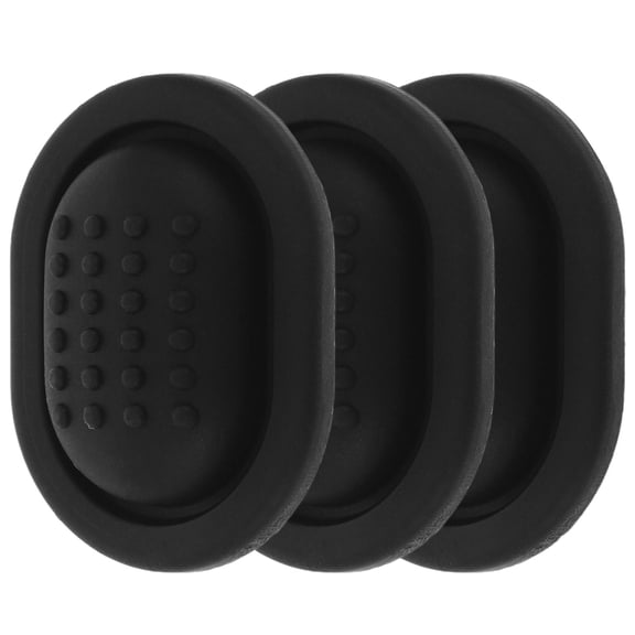 LOLIPPYY 3Pcs Black Silicone Car Cup Holder Reducer Inserts Secure Positioning Anti Spill Pads