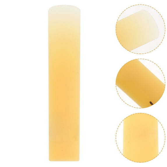 LOLIPPYY 3-Pack Clarinet Reeds Resin Material Replacement for Clarinet Accessories and Practical Music Supplies