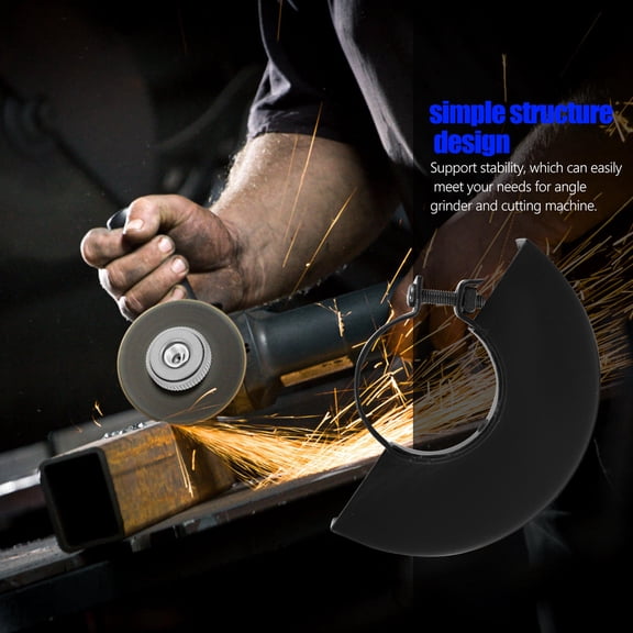 LOLIPPYY 3Pcs Grinder Guard Black for DIY Projects and Workshop Use