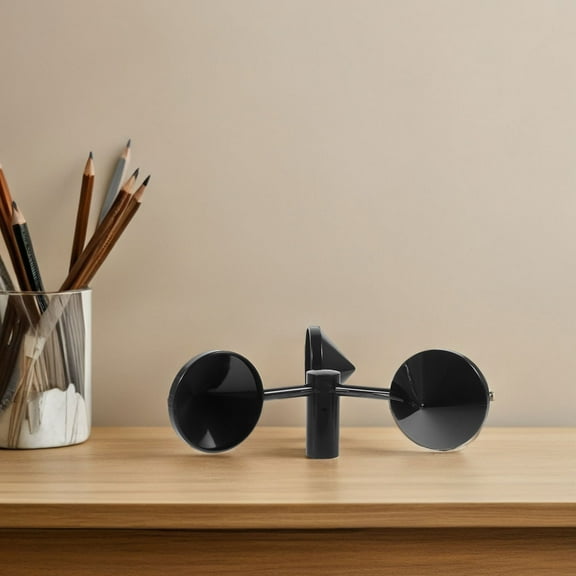 LOLIPPYY 3Pcs Handheld Weather Station Wind Meter Cups Metal Portable Wind Speed Instrument for Daily Use