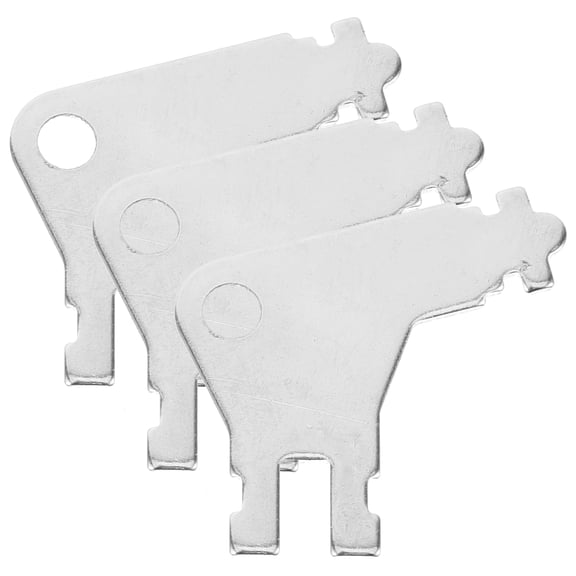 LOLIPPYY 3Pcs Key for Paper Towel Dispenser Silver Iron with Sleek and Minimalist Design