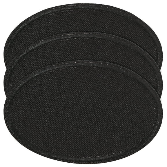 LOLIPPYY 3-Pack Large Self-Adhesive Jacket Repair Patches for Clothes, Shirts, Bags, and Jackets Decoration Applique