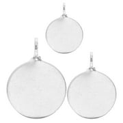 LOLIPPYY 3-Pack Manganese Steel Shoot and See for Shooting Practice, 4cm Metal
