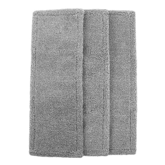 LOLIPPYY 3-Pack Mop Replacement Cloths with Pocket Design for Efficient Dust Absorption on Wood and Tile Floors