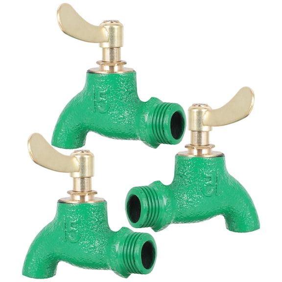 LOLIPPYY 3- Copper Outdoor Wall Mount Faucets with Strong Water for Garden Use