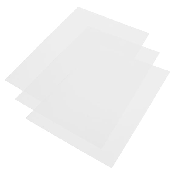 LOLIPPYY White Acrylic Light Diffuser Sheet Uniform Illumination for Home 3Pcs
