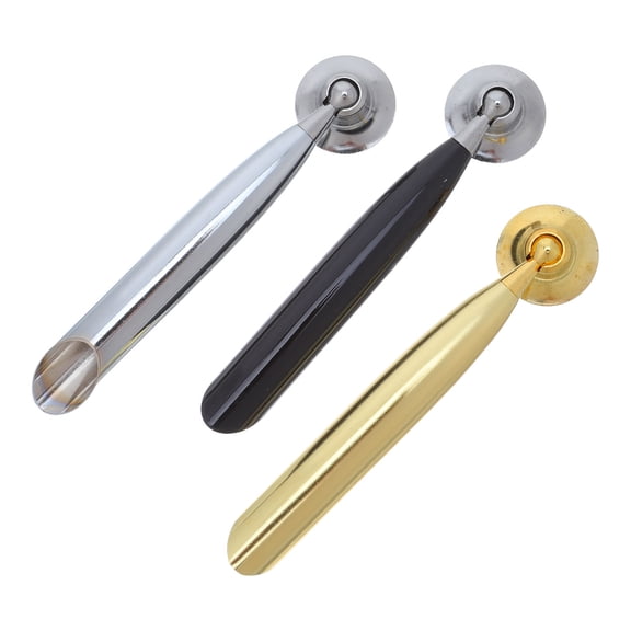 LOLIPPYY 3Pcs Retro Metal Pen Tray Organizer for Fountain Pen and Quill with Desk Display