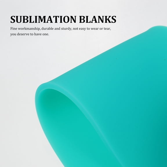 LOLIPPYY 3Pcs Reusable Heat Resistant Silicone Sleeves for Mug Sublimation Wraps