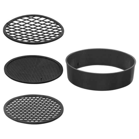 LOLIPPYY Mesh Sieve Set 3Pcs Durable Plastic for Indoor Outdoor Soil Screening
