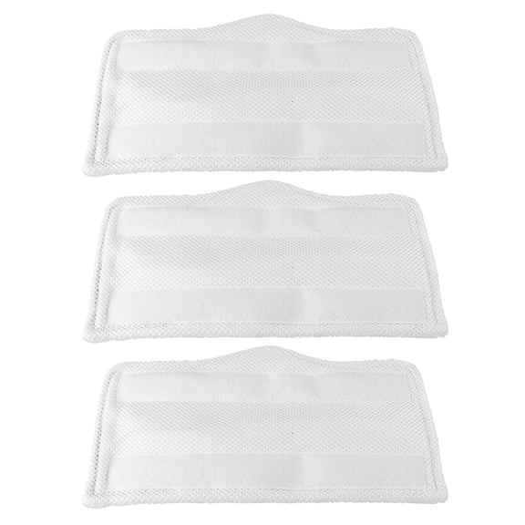 LOLIPPYY 3Pcs Steamer Mop Replacement Pads Microfiber Soft Washable Cleaning Pads for Home Floors