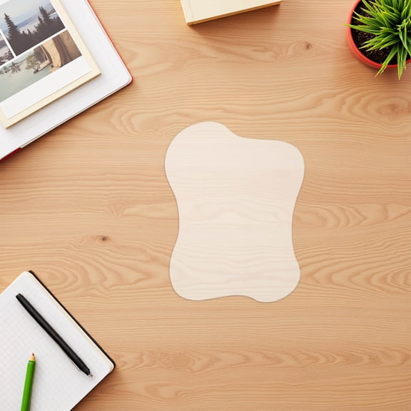 LOLIPPYY Set of 3 Transparent Acrylic Cup Insulation Pads with Non- Grip for Home and Table Decoration