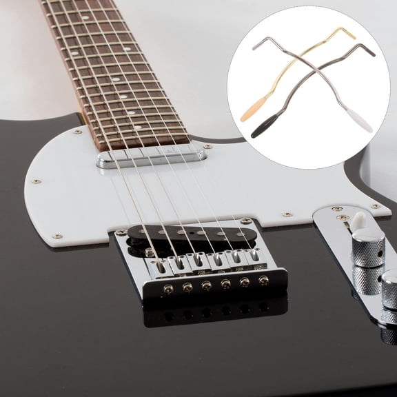 LOLIPPYY 3Pcs Tremolo Bar for Guitar Use Single Tremolo Bridge Arm with Curved Design Assorted Color
