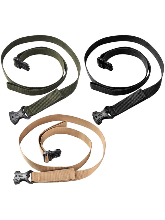 3pcs Nylon Hook and Loop Binding Straps for Camping and Travel Storage