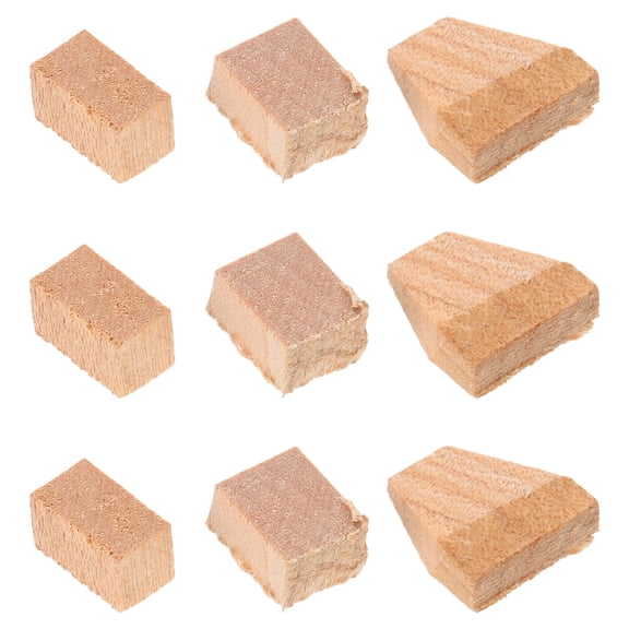 LOLIPPYY 3Set Violin Bow Cork Plugs - Wooden Fiddlestick Wedges Violin Music Instrument Bow Replacement Parts for Practice and Repair