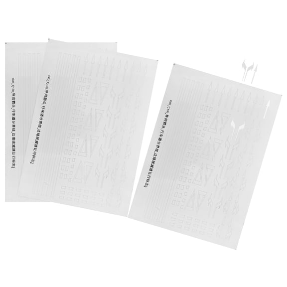 LOLIPPYY 3Sheets Reusable Traffic Road Stickers with Driving Arrows and Lines for Creative Room Decor