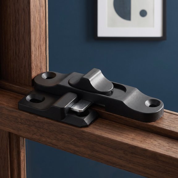 LOLIPPYY 3pcs Aluminum Alloy Window Sash Lock for Sliding Windows and Doors