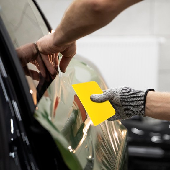 LOLIPPYY 3pcs Automotive Body Fillers for Car Maintenance Yellow PON Texture