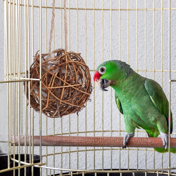 LOLIPPYY 3pcs Bird Nest Material for Wild Birds Decorative Nesting Balls Natural for Sparrows