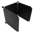 thumbnail image 1 of LOLIPPYY 3-Piece Cat Litter Box Enclosure with Splash Guards and Privacy Protectors for Cat Litter Pans, 1 of 7