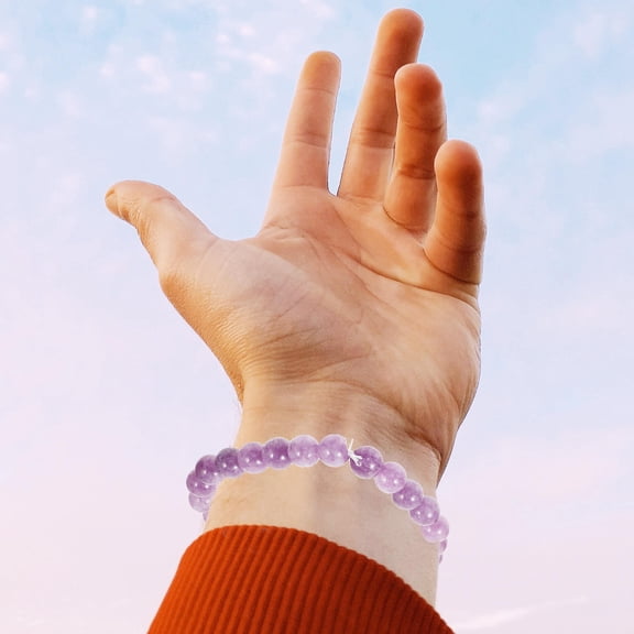 LOLIPPYY 3pcs Crafted Women Bracelet Elastic String Round Durable Bracelets for Wife